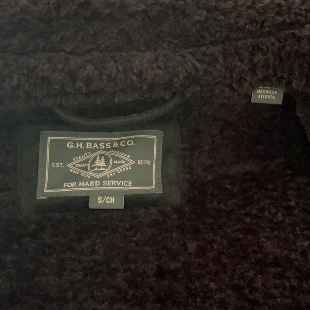 NWT SZ S G.H. Bass Warm Thick Hard Service Coat - Picture 5 of 12